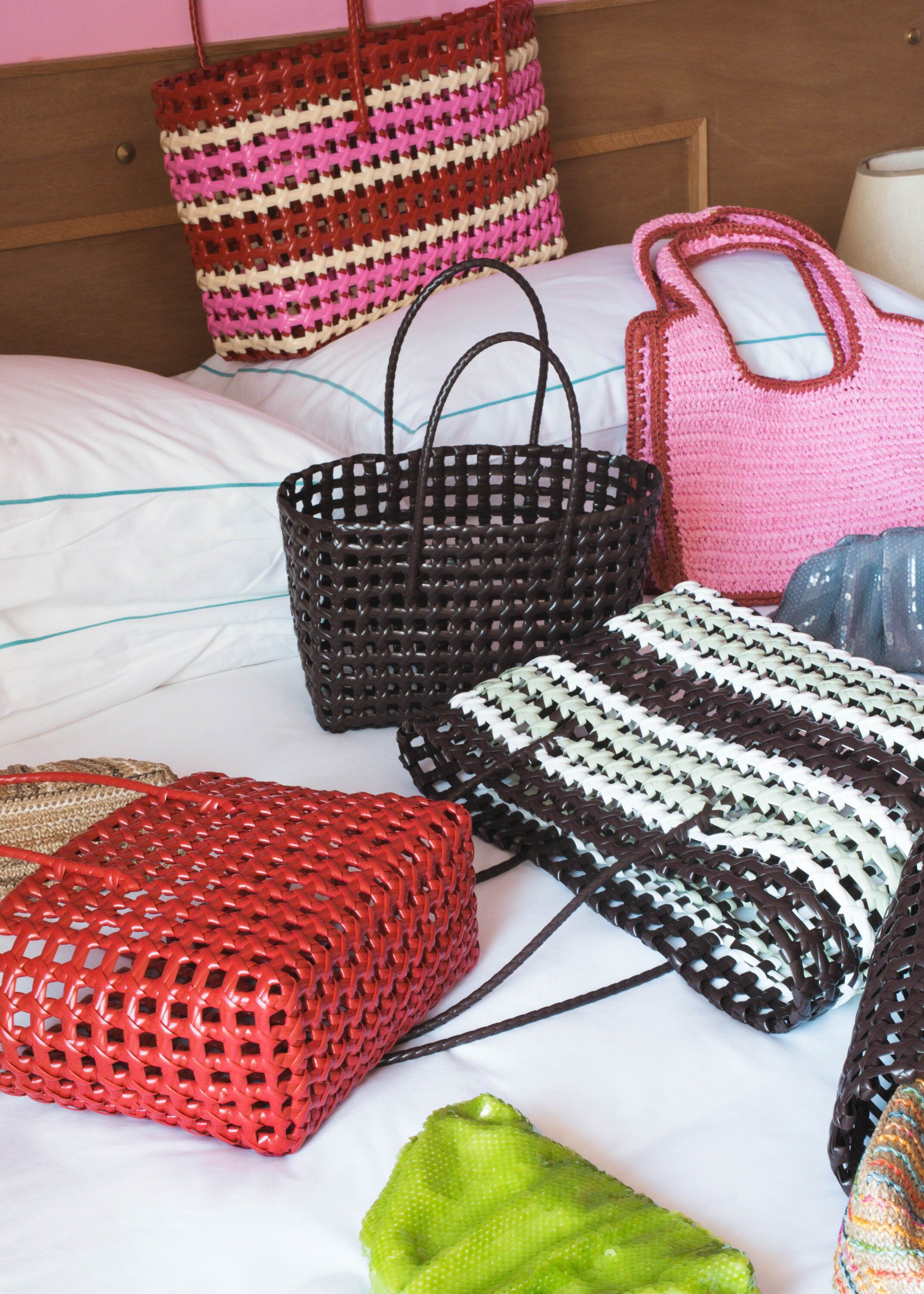 Kaya Woven Tote Small