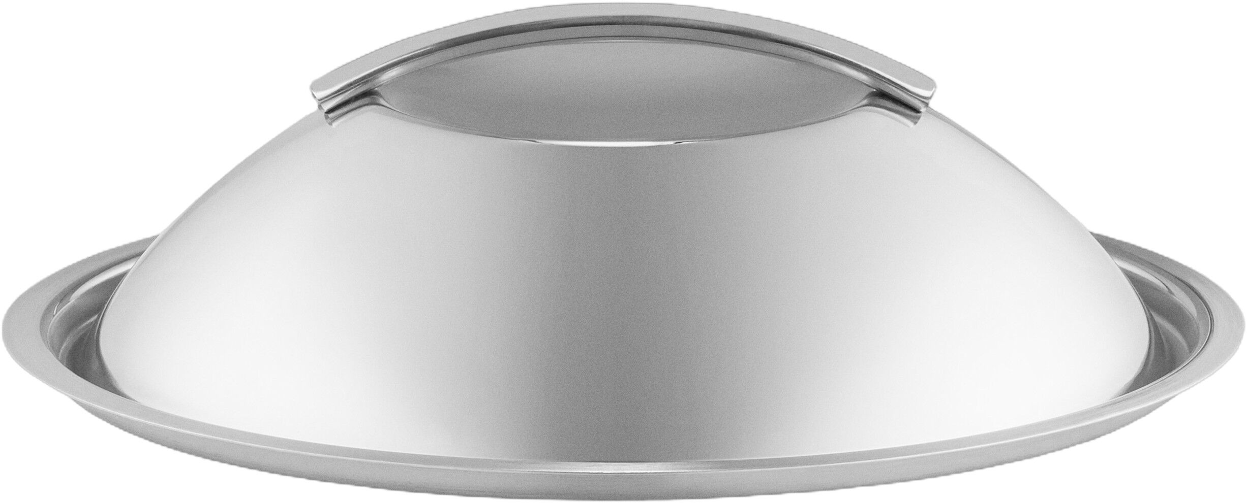 Kuppellokk 24 cm rustfritt st&aring;l