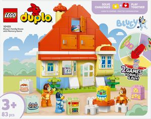 Blueys families hus med huskespil 10459
