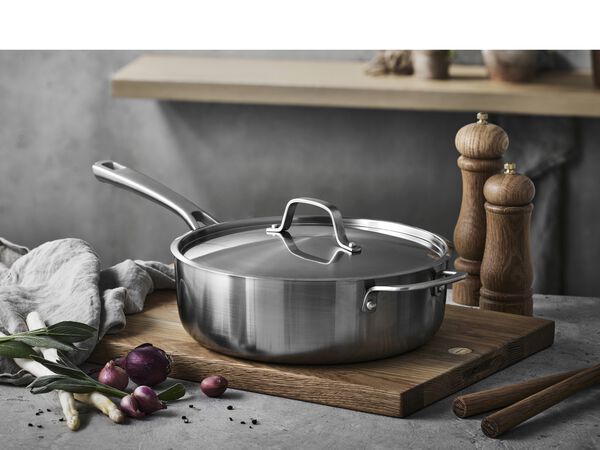 Sautépanne keramisk non-stick Divette 26 cm Rustfritt stål