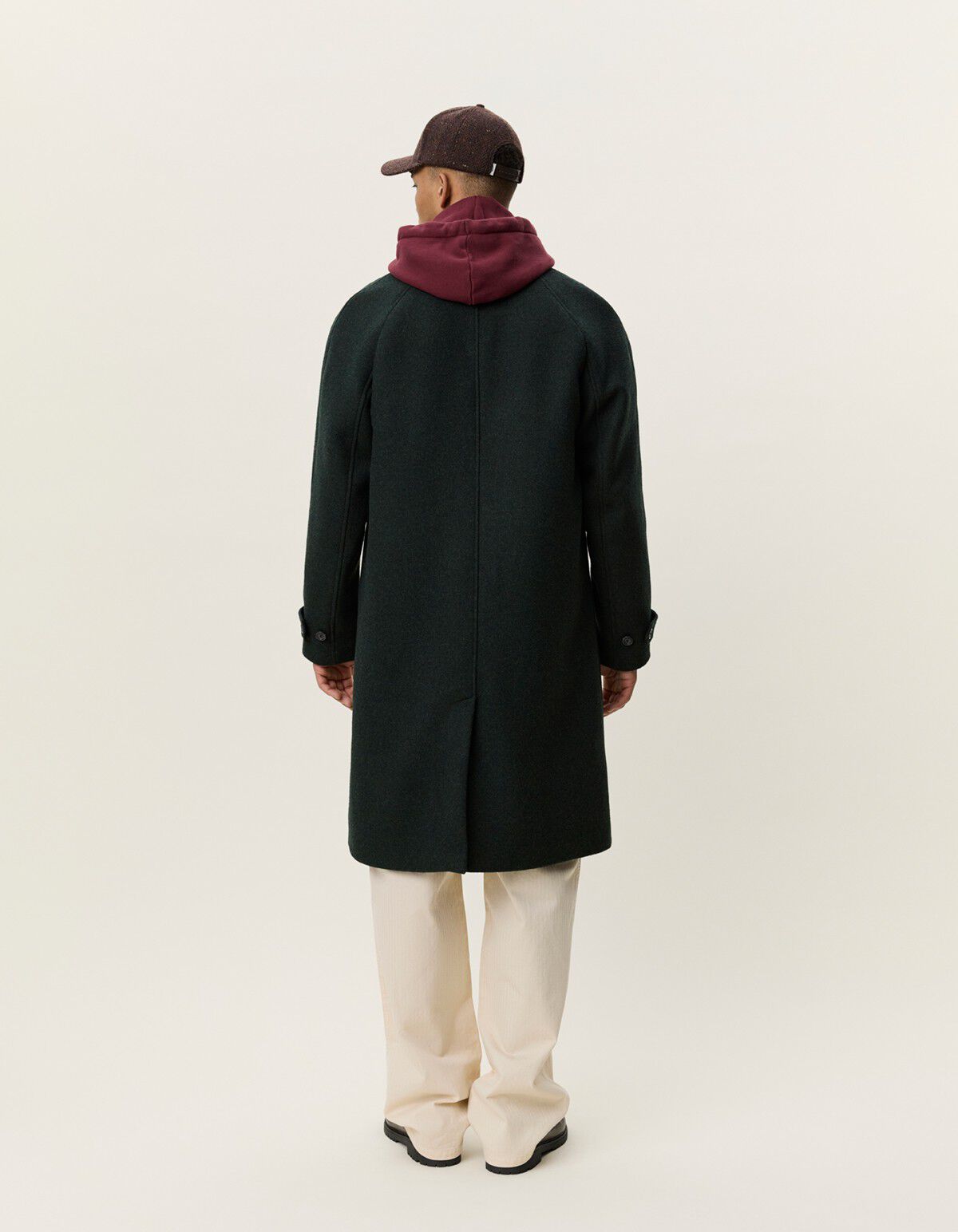 Solid Wool Coat