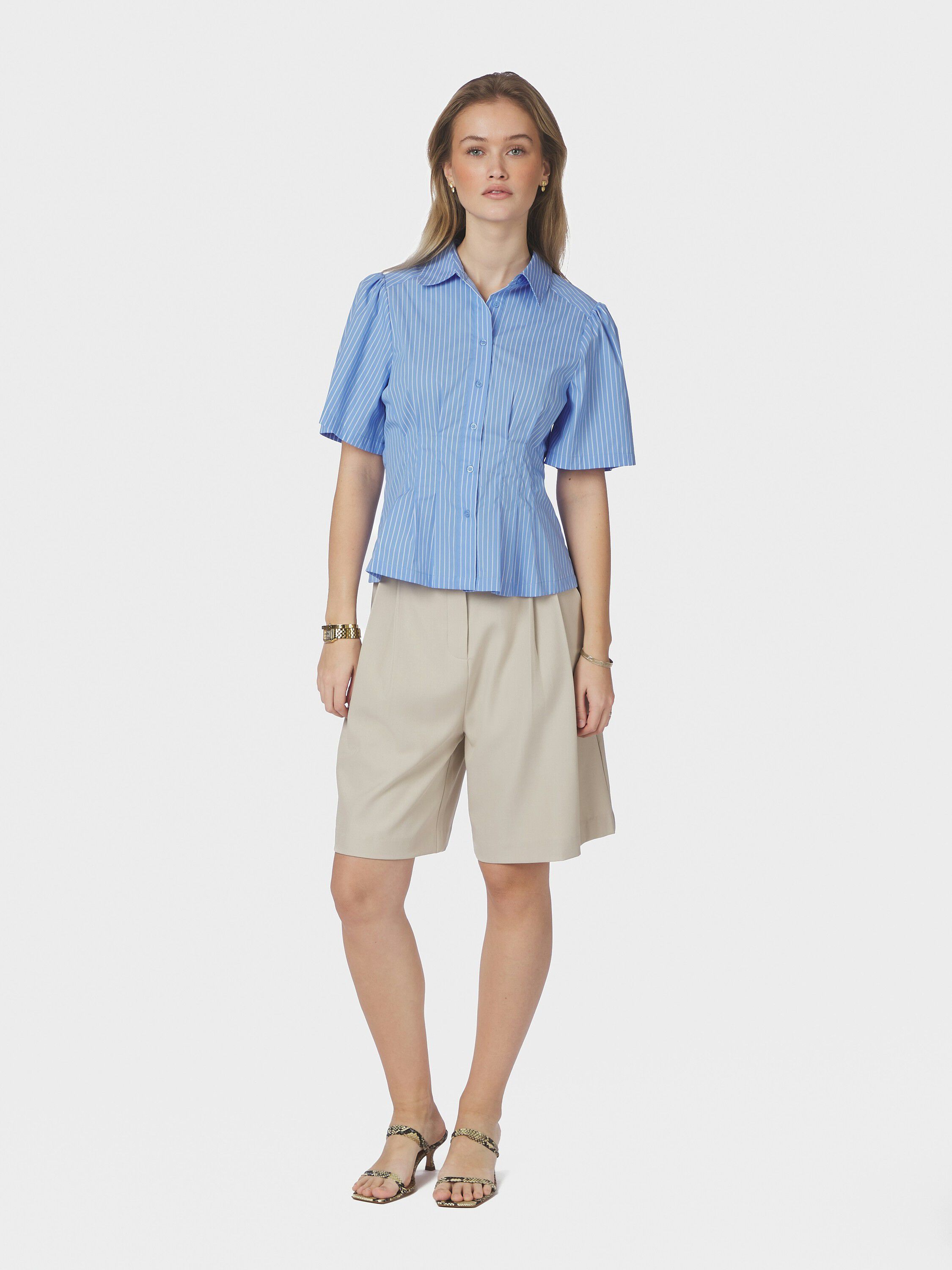 Balara Stripe Poplin Shirt