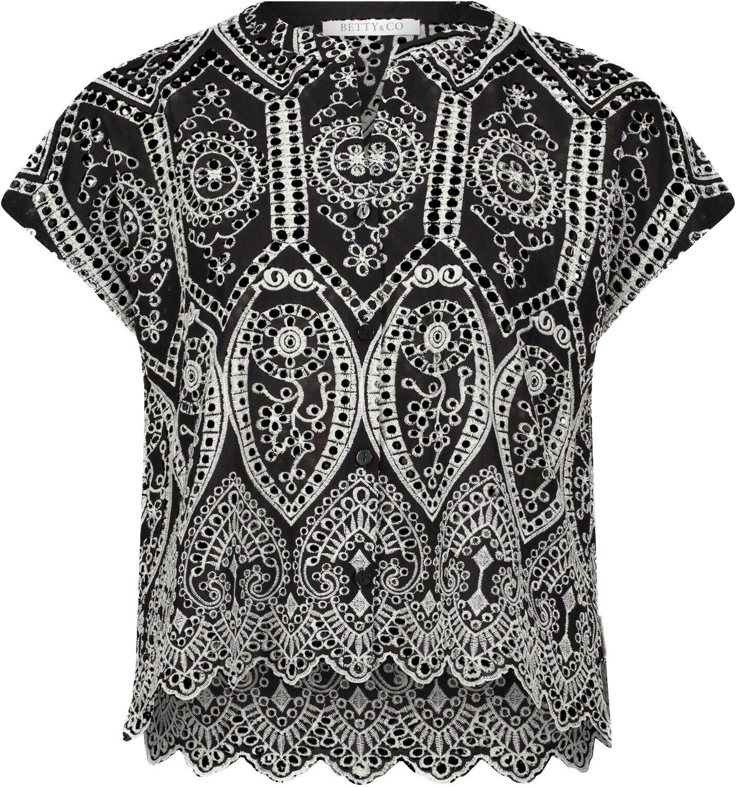 Bluse Kurz 1/2 Ar