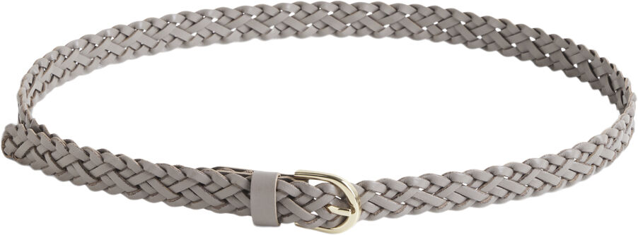 Pcavery Leather Braided Slim Belt Noos