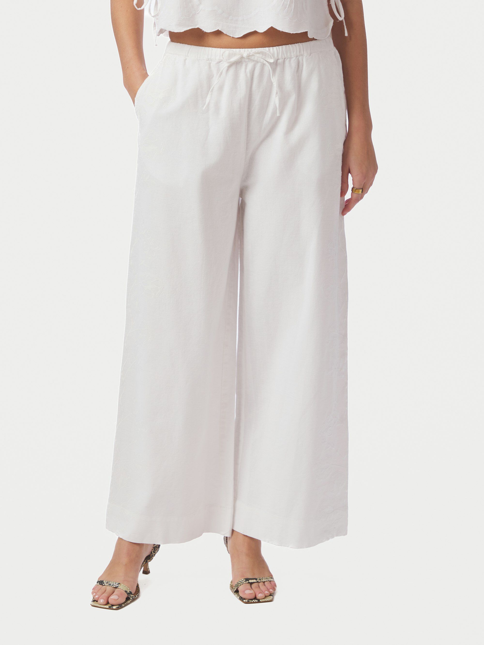 Heifa Embroidery Pants