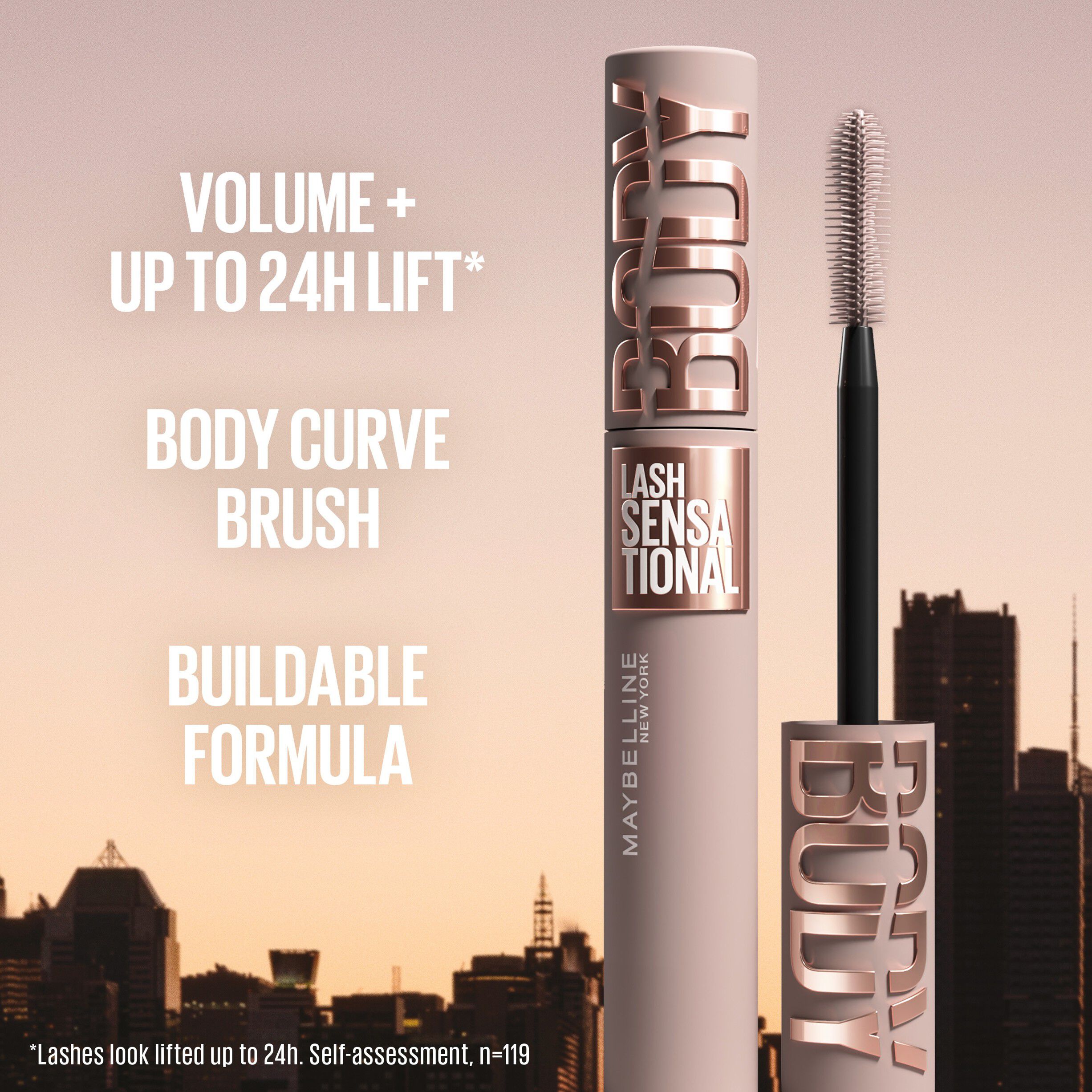 Lash Sensational Body Waterproof Mascara