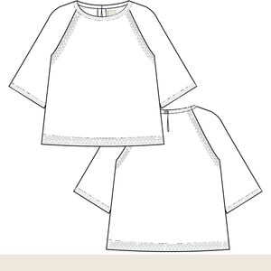 Angie S/S Cotton Twill Blouse