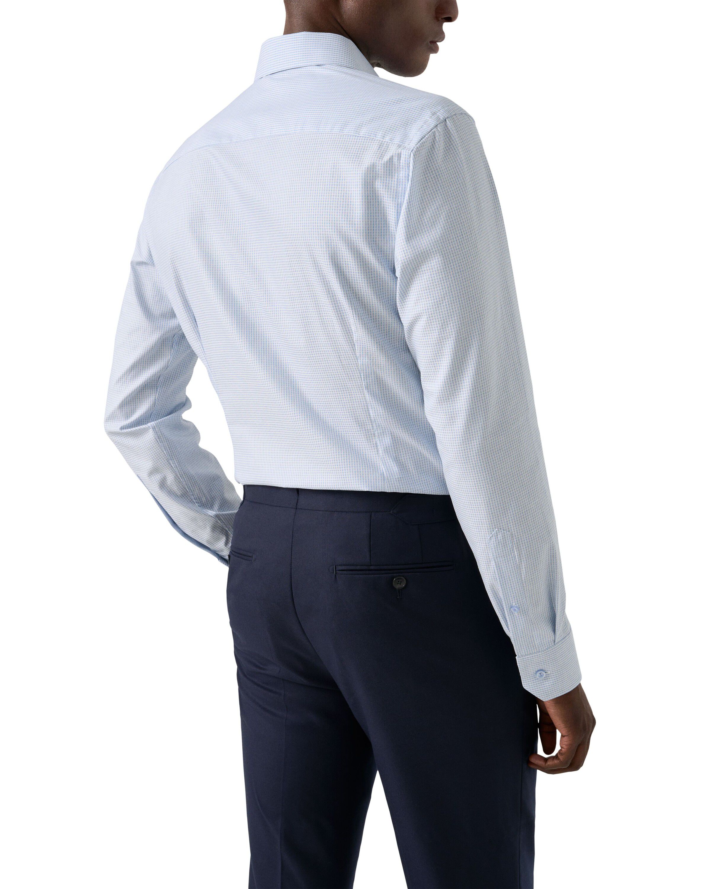 Slim Fit Check Twill Shirt