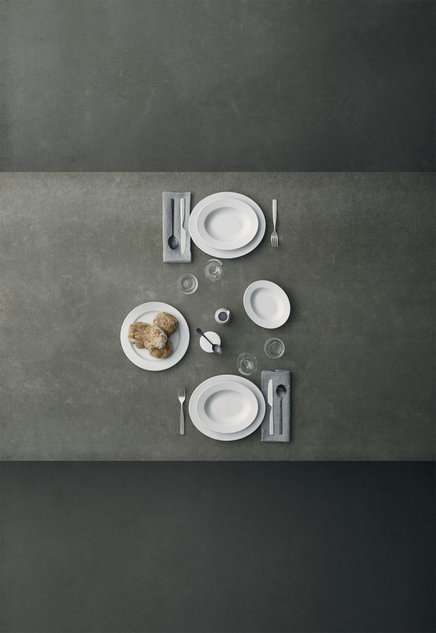 Oval dyp tallerken 25cm Legio Nova 4 stk.