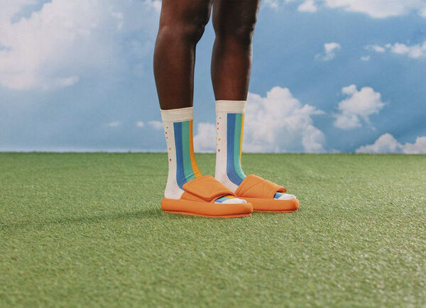 Strømper - Rainbow Cake