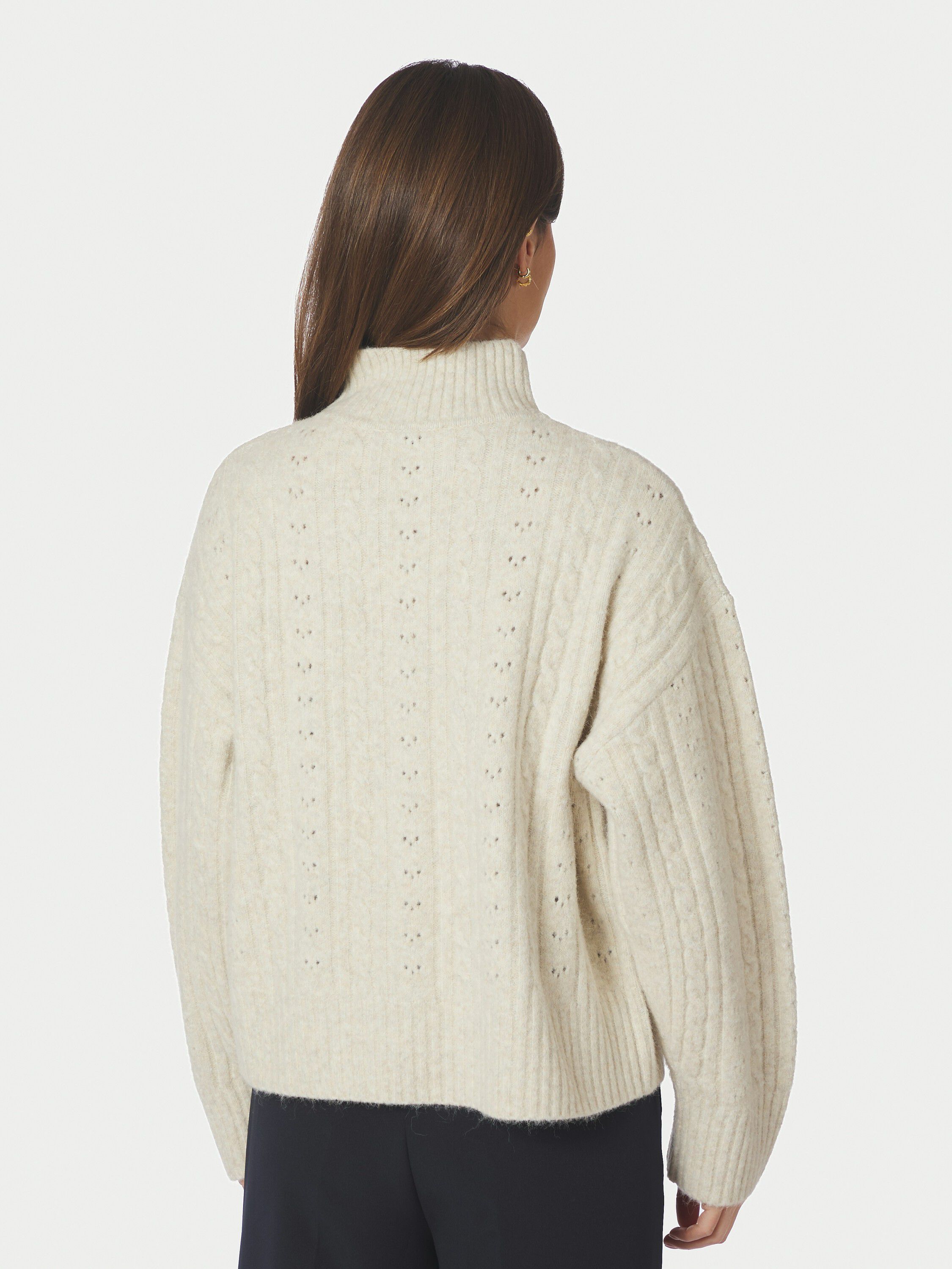 Anda Cable Knit Blouse