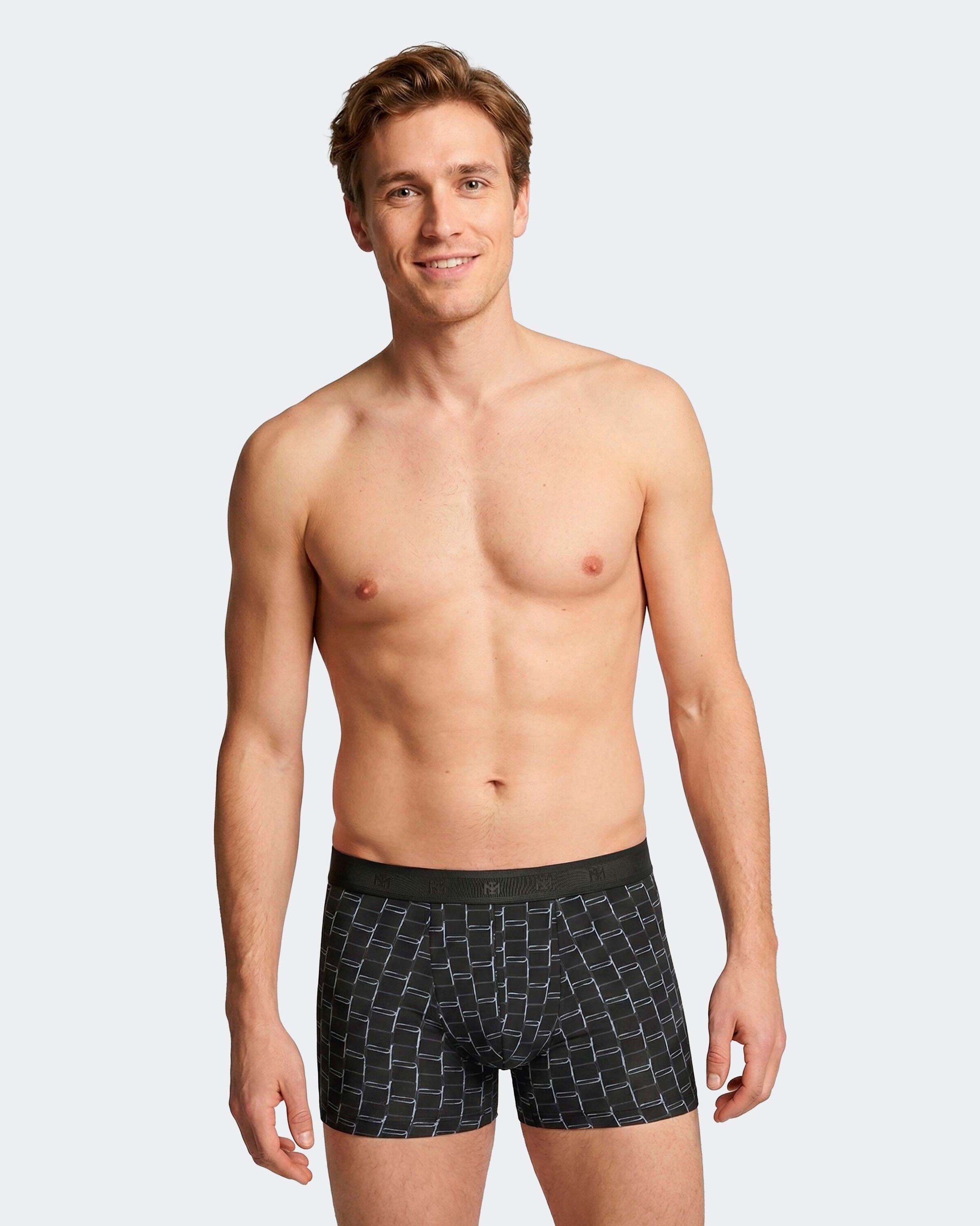 Pack of 2 men's boxers in Cotton Modal