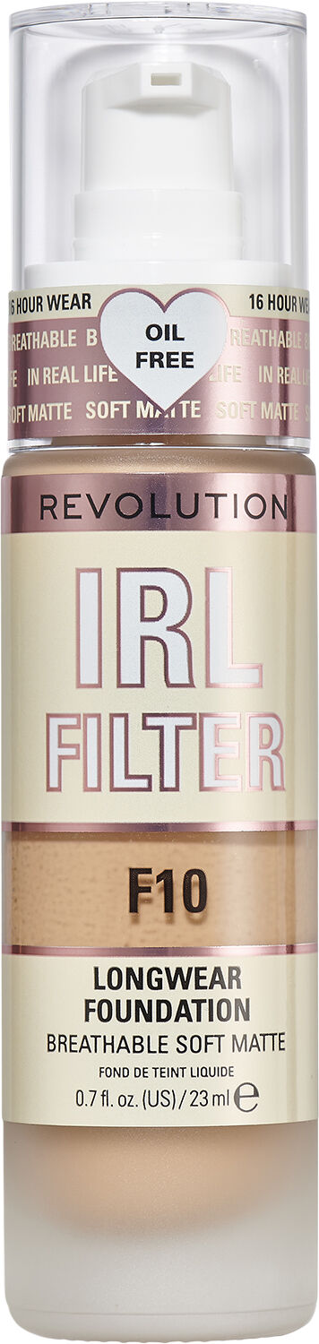 Revolution IRL Filter Longwear Foundation F10