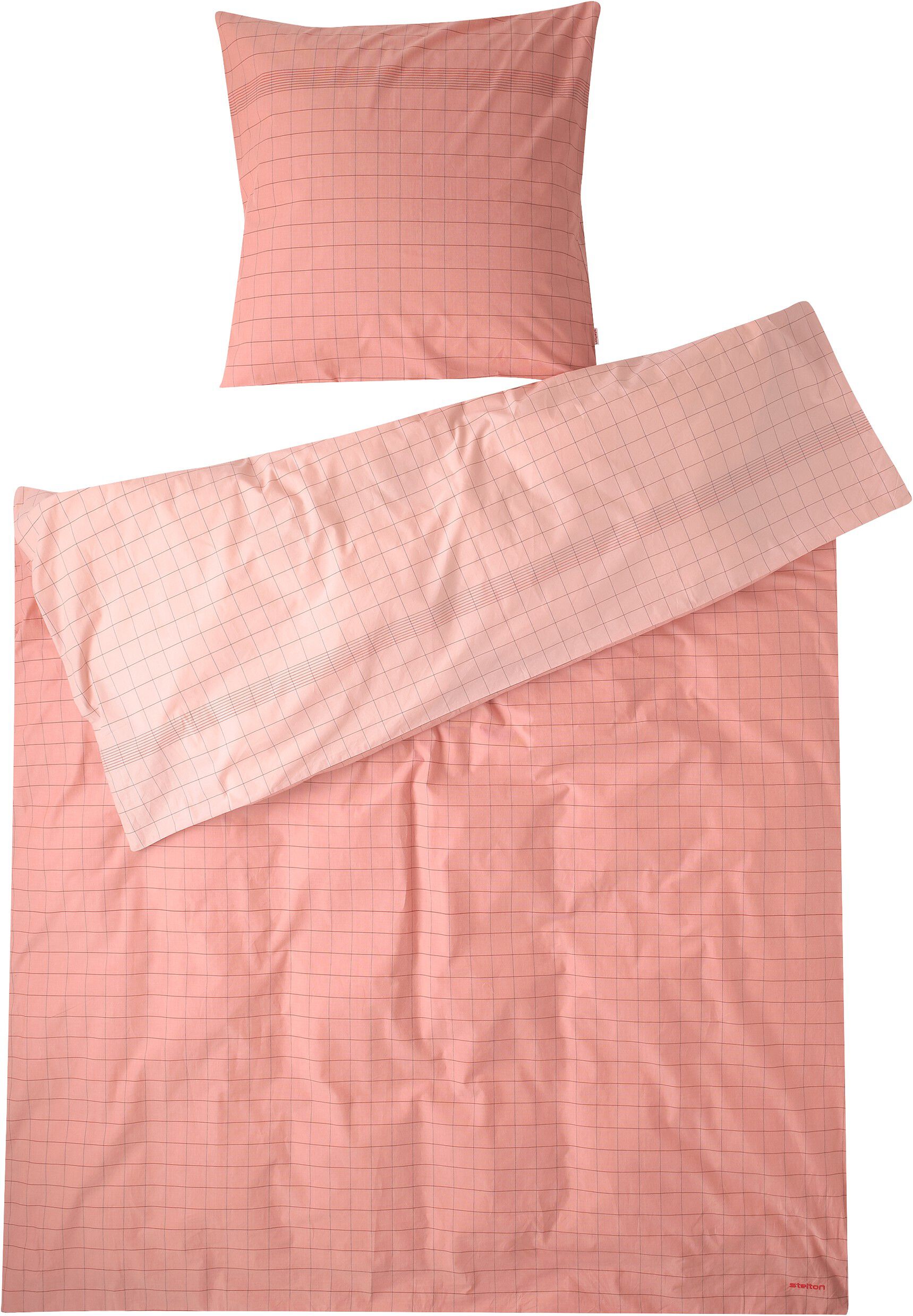 Vibeke Klint senget&oslash;y 140x220 cm/50x70 cm red