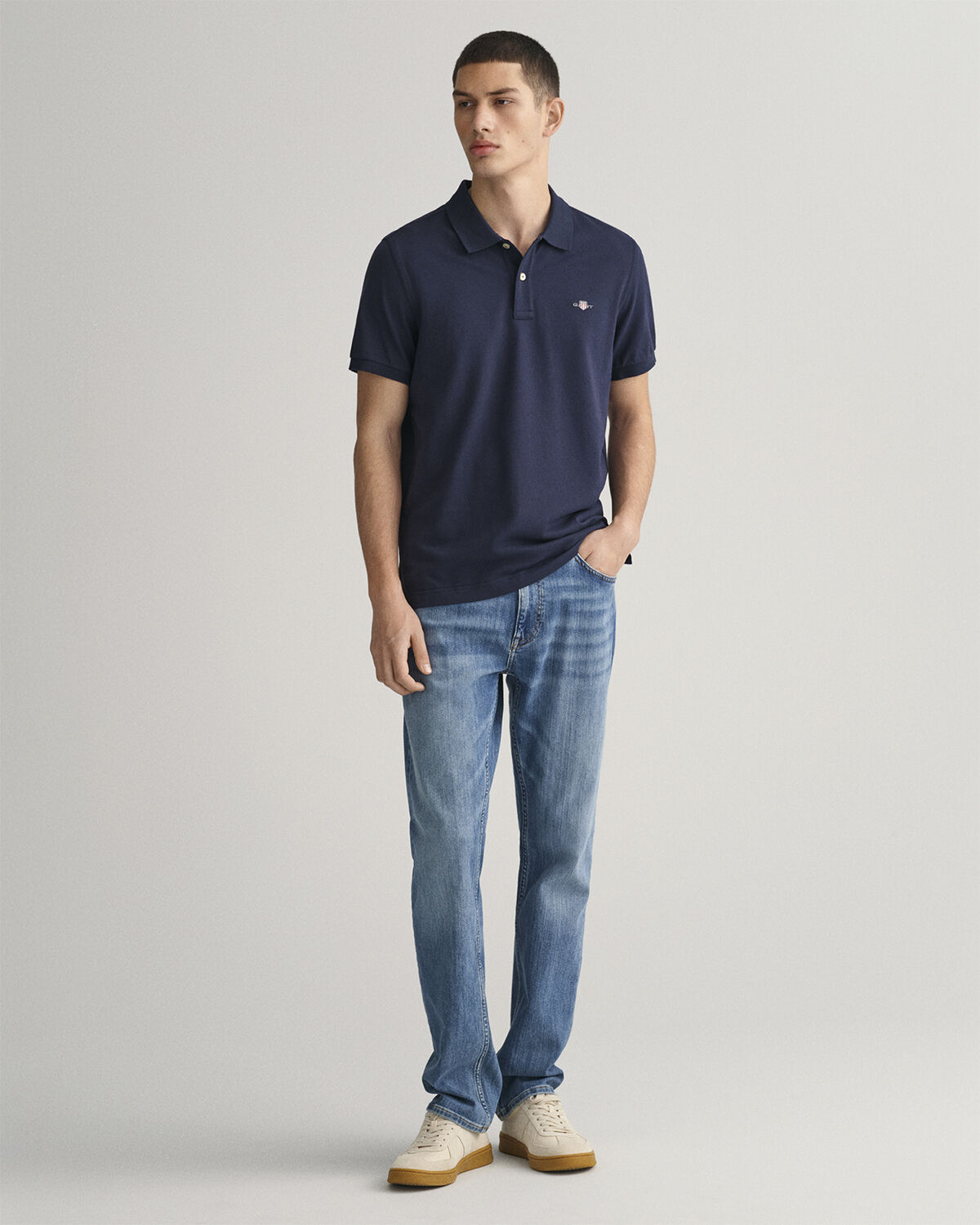 REG SHIELD SS PIQUE POLO