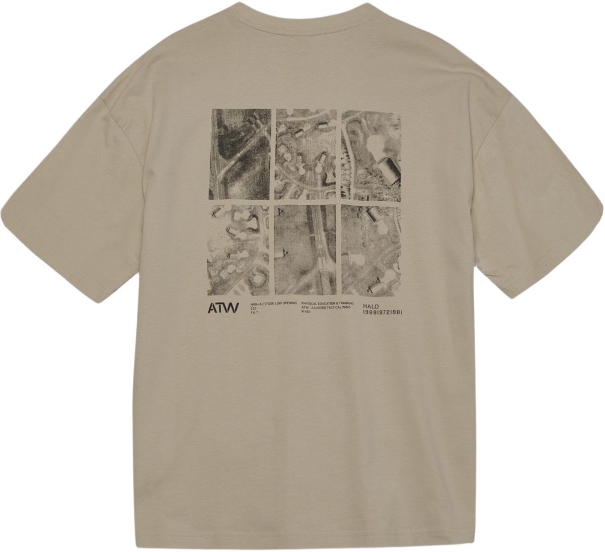 HALO GRAPHIC BOXY T-SHIRT