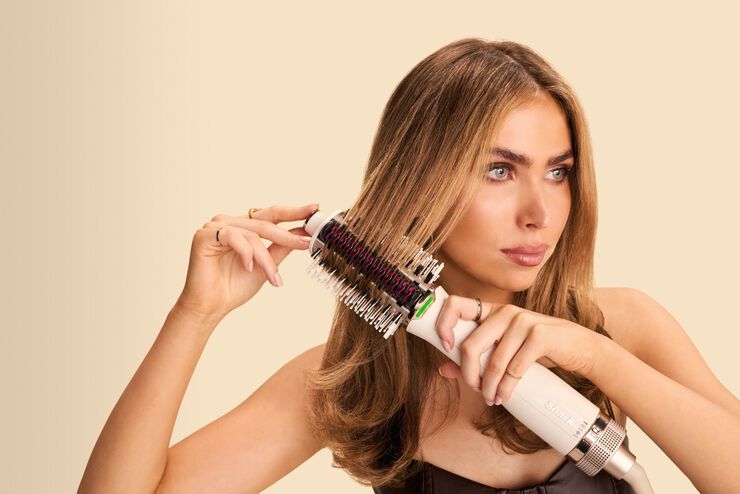 Shark SmoothStyle HT202EU Heated Brush & Smoothing Comb