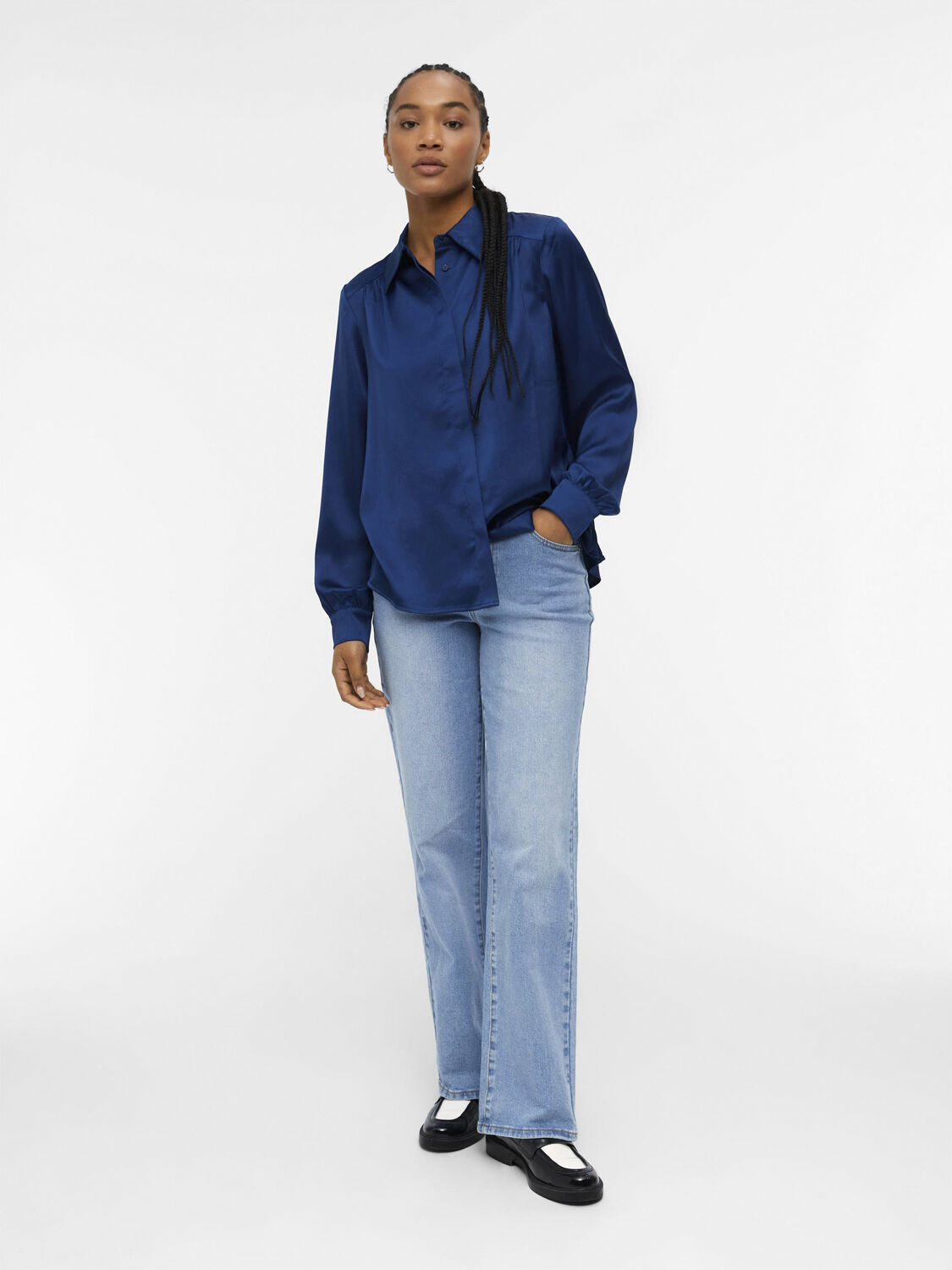 OBJSATEEN L/S SHIRT NOOS