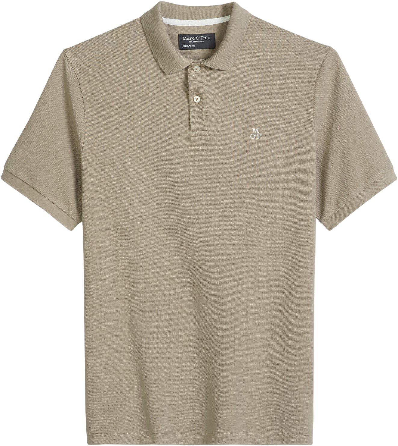 Polo shirt, short sleeve, button pl