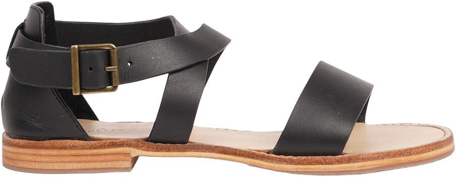 ALBERGO - LEATHER SANDAL W/ HEEL COVER