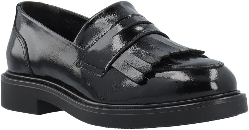 CASLOLA Fringe Loafer Patent