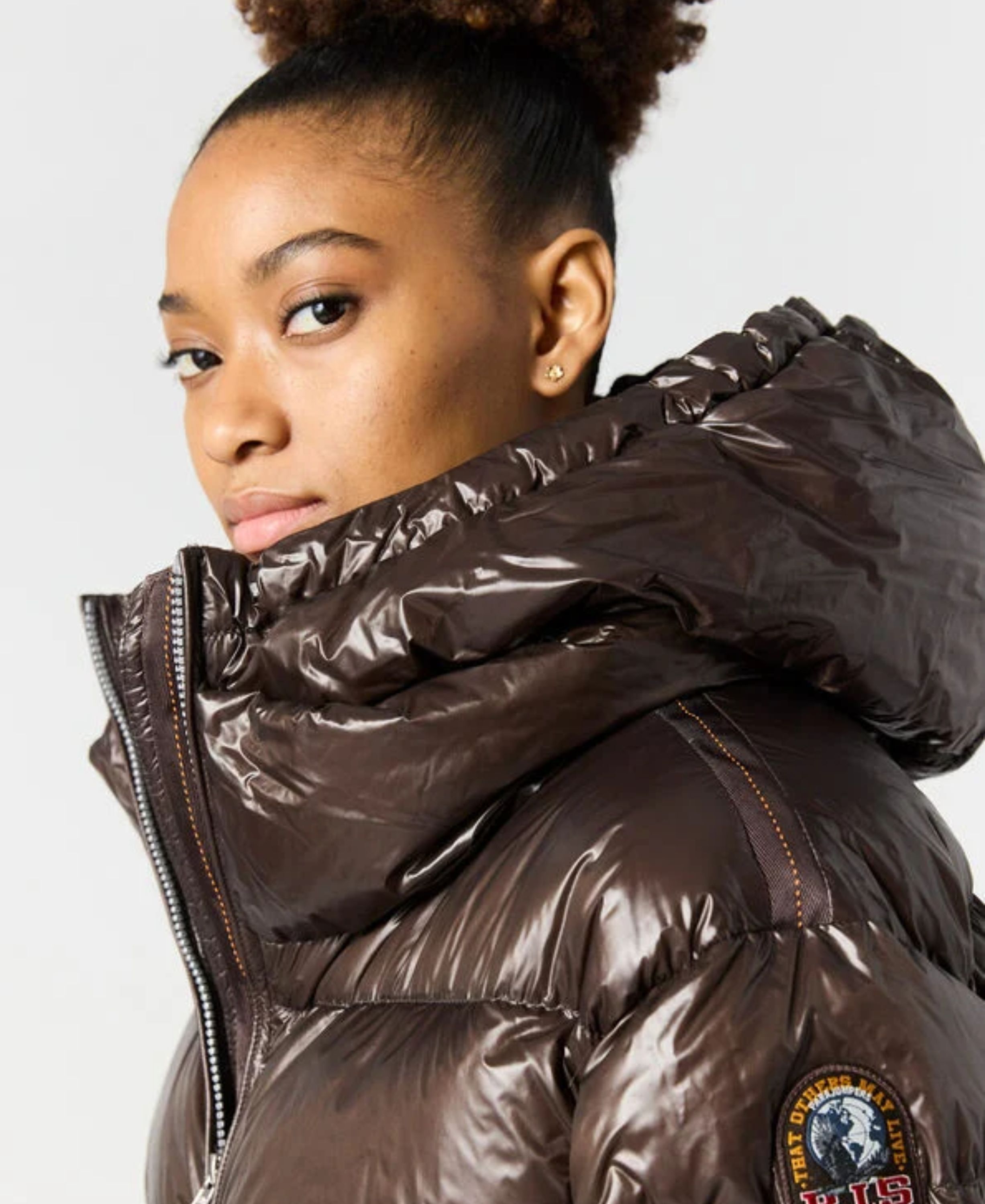Ivonne shiny puffer down jacket - water repellent