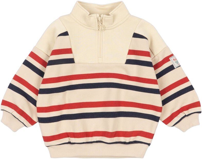Loupy Half Zip Sweat Gots