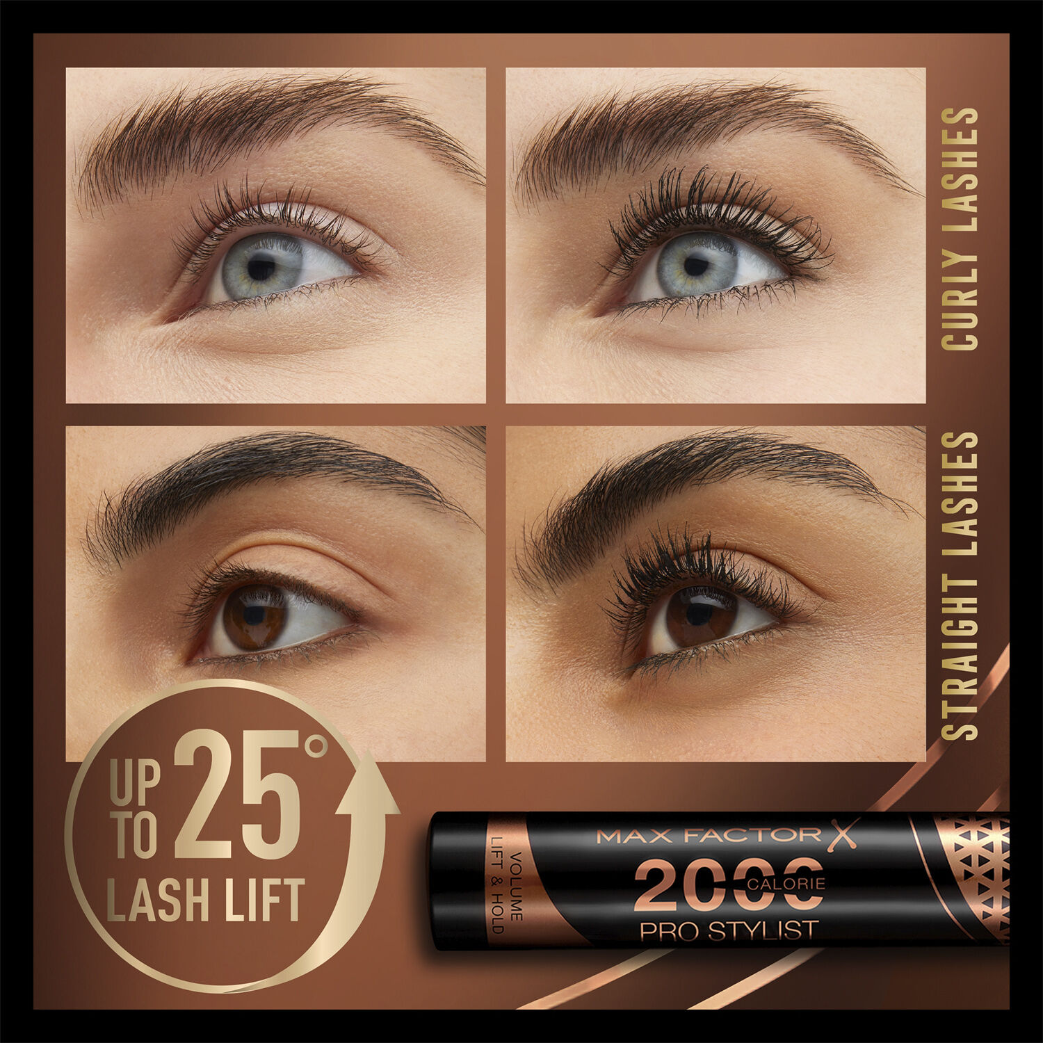 MAX FACTOR 2000 Calorie Pro Stylist mascara
