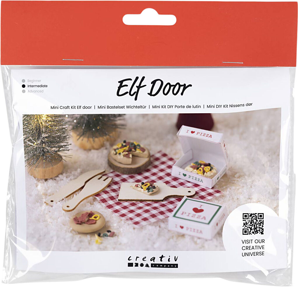 Mini DIY Kit Nissens D&oslash;r, Pizza