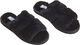 Slippers of 100% New Zealand Sheepskin, Black