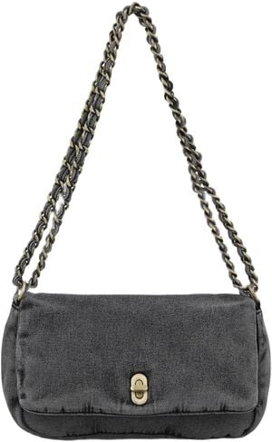 Washed Denima Hollis Bag