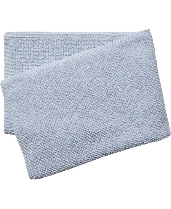 Bathmat stonewashed 60x90 heather GOTS