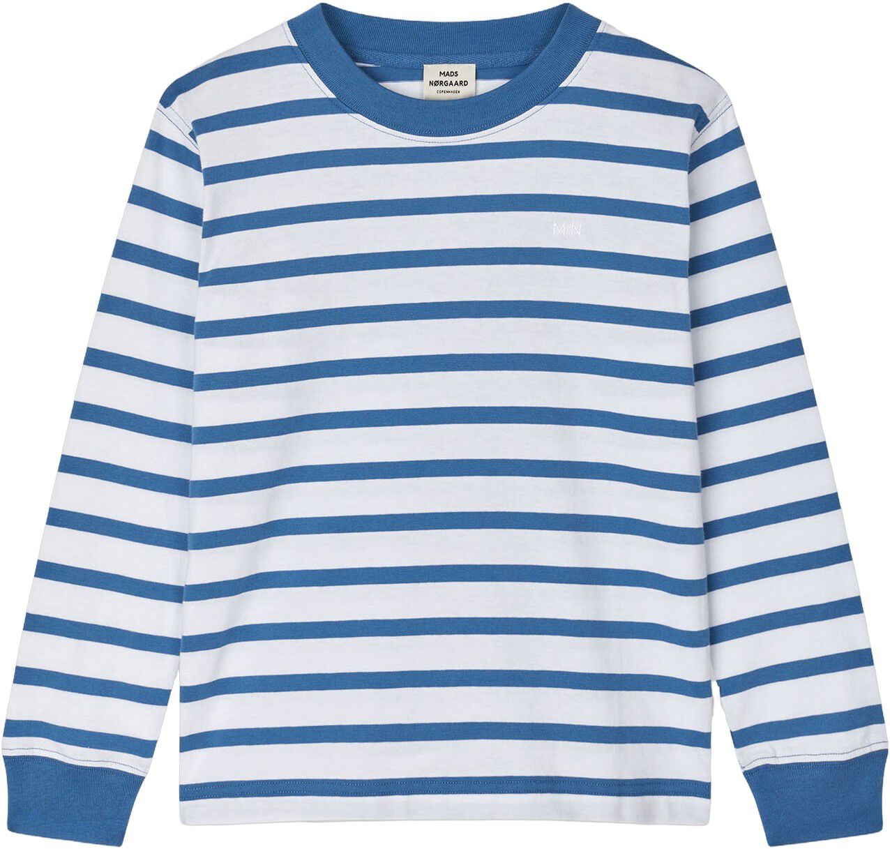 Cotton Jersey Stripe Carlito Tee LS