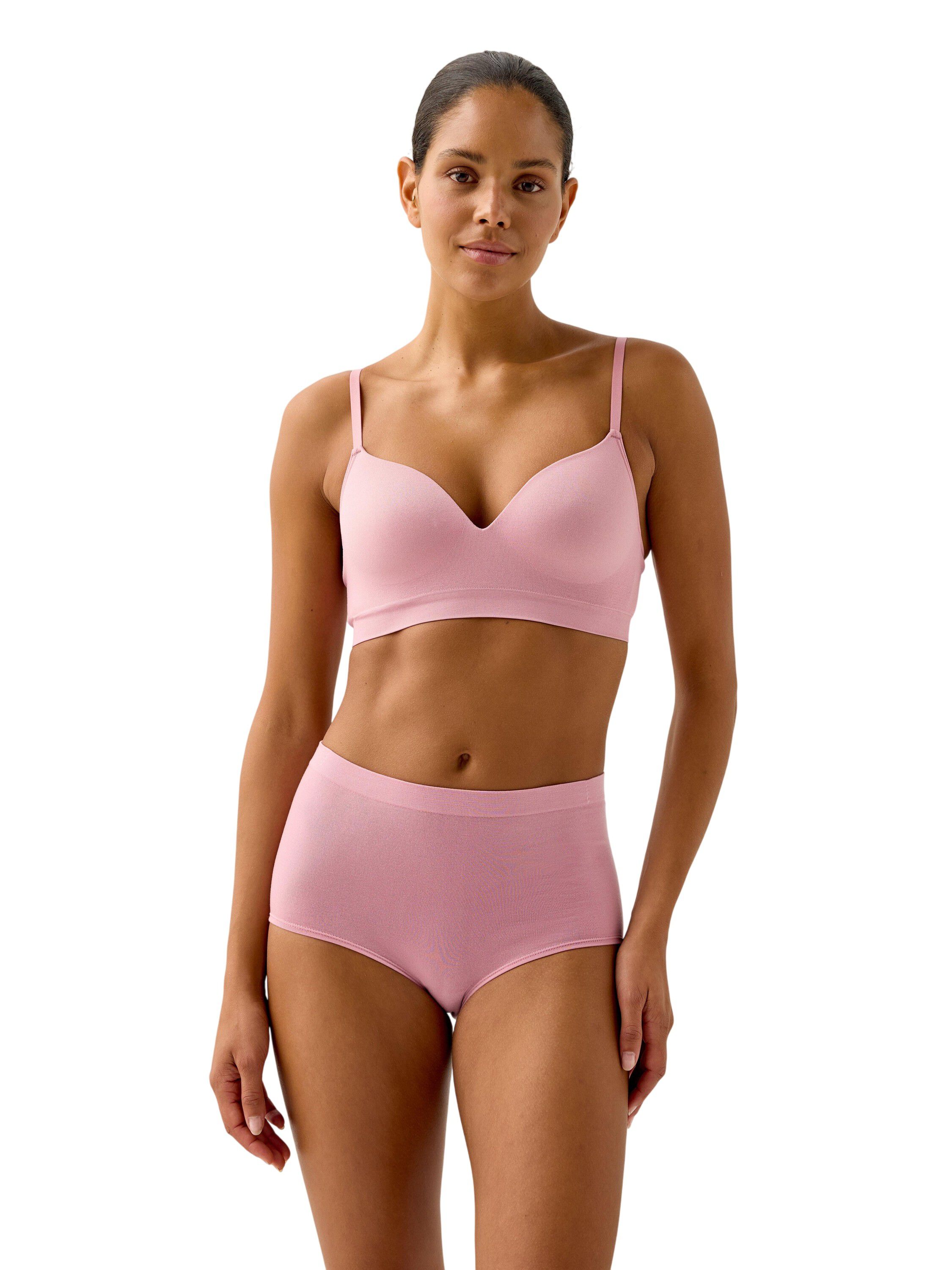 En behagelig s&oslash;ml&oslash;s bh med bl&oslash;de sk