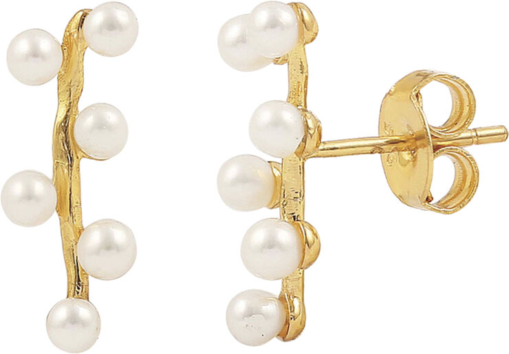 Alva croissant øreringe