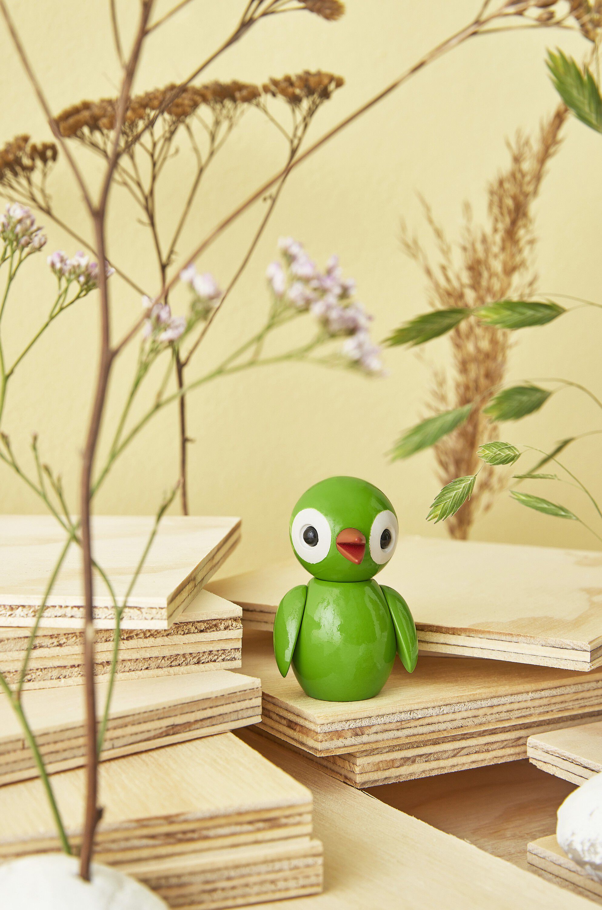 Grateful Green, fugl