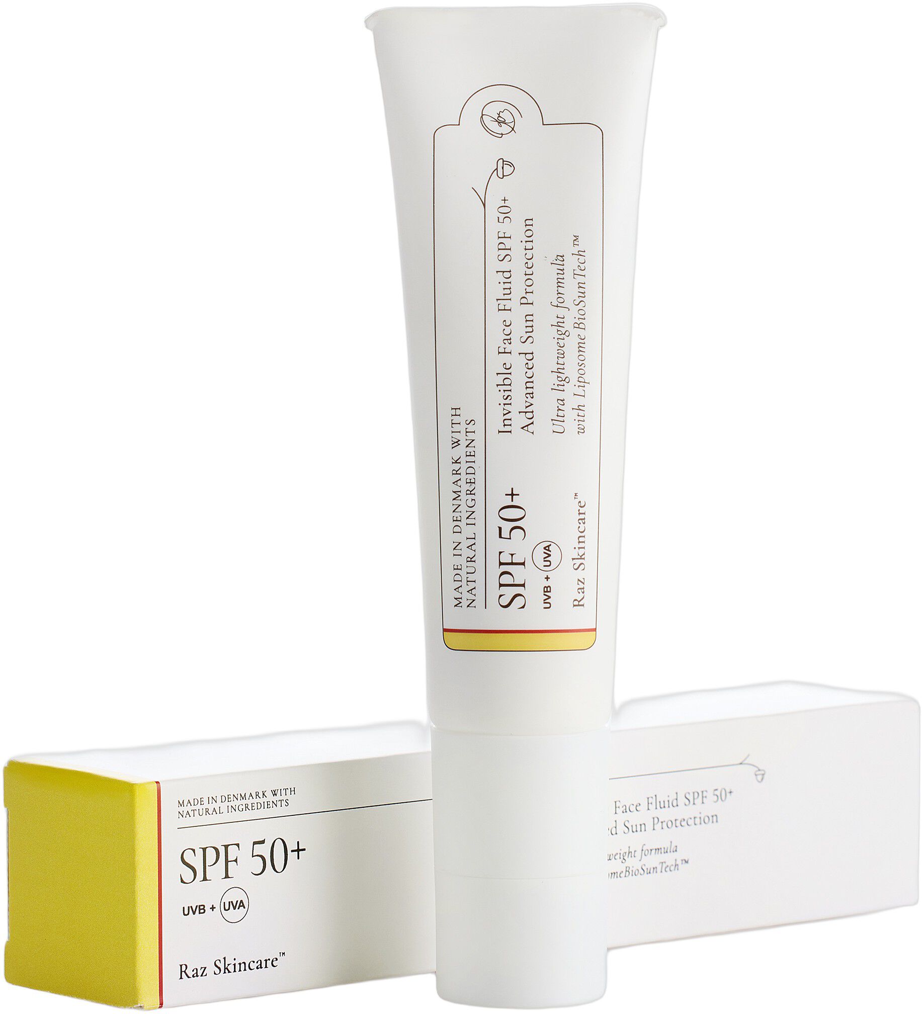 Raz Skincare Invisible Face Fluid SPF 50