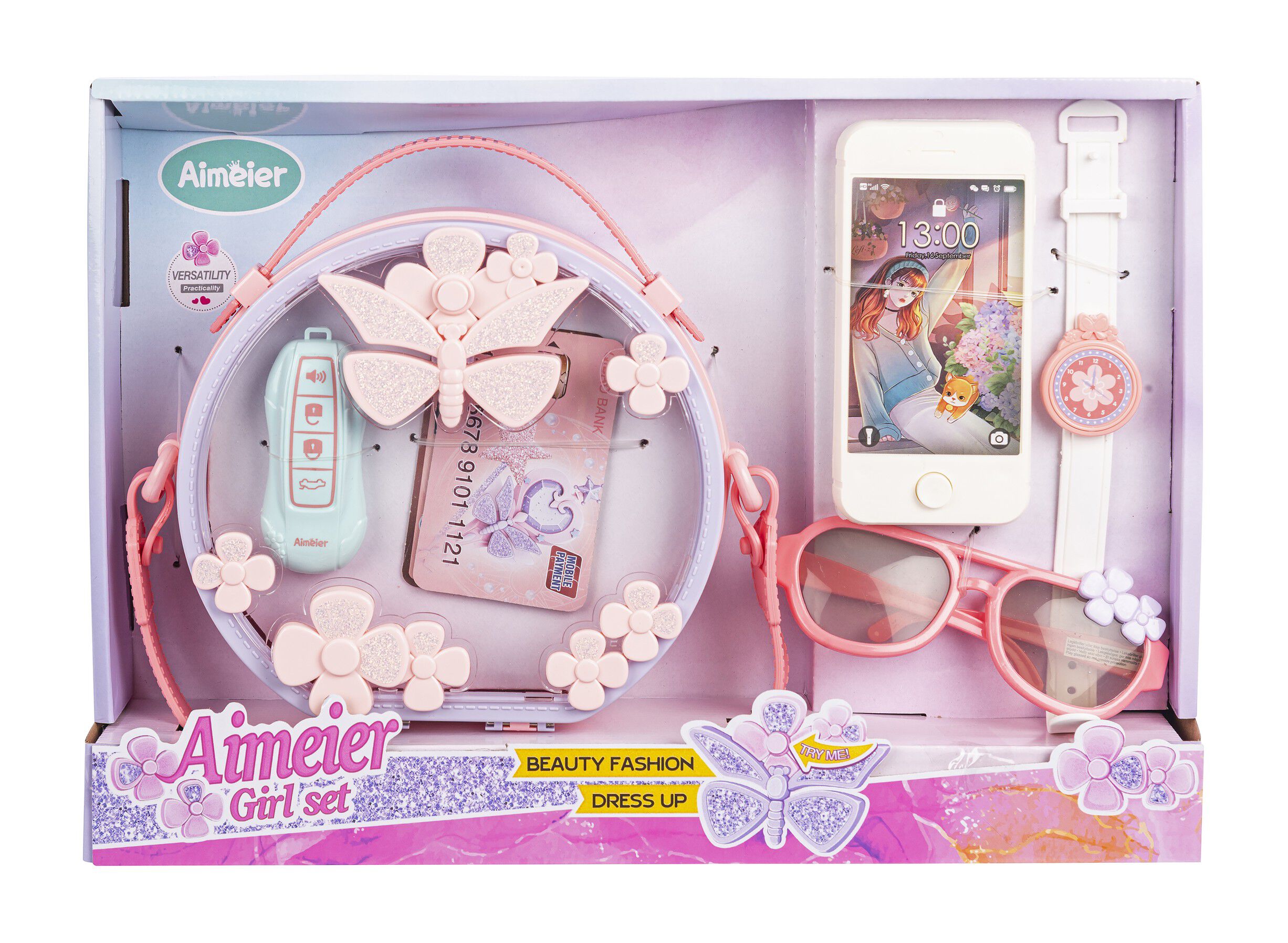 4-GIRLZ TASKE MED TELEFON