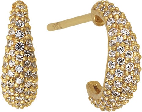 Ocean Flow Hoop Sparkle Small