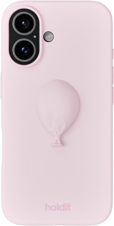 Silicone Sticker Pale Pink Balloon