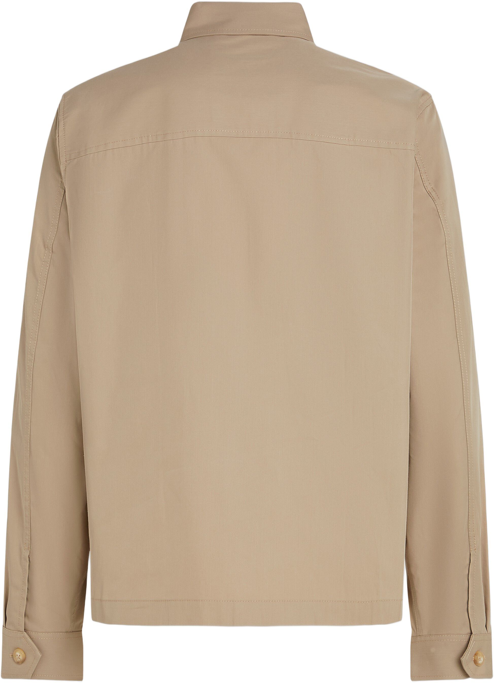 Flag Embroidery Twill Shirt Jacket