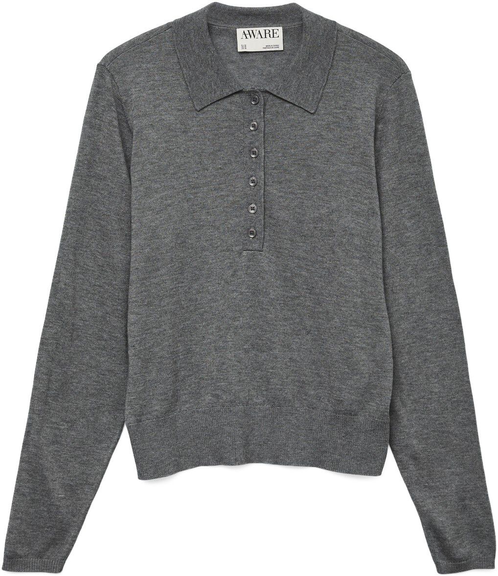 AWSIKITA LS O-NECK POLO KNIT NOOS