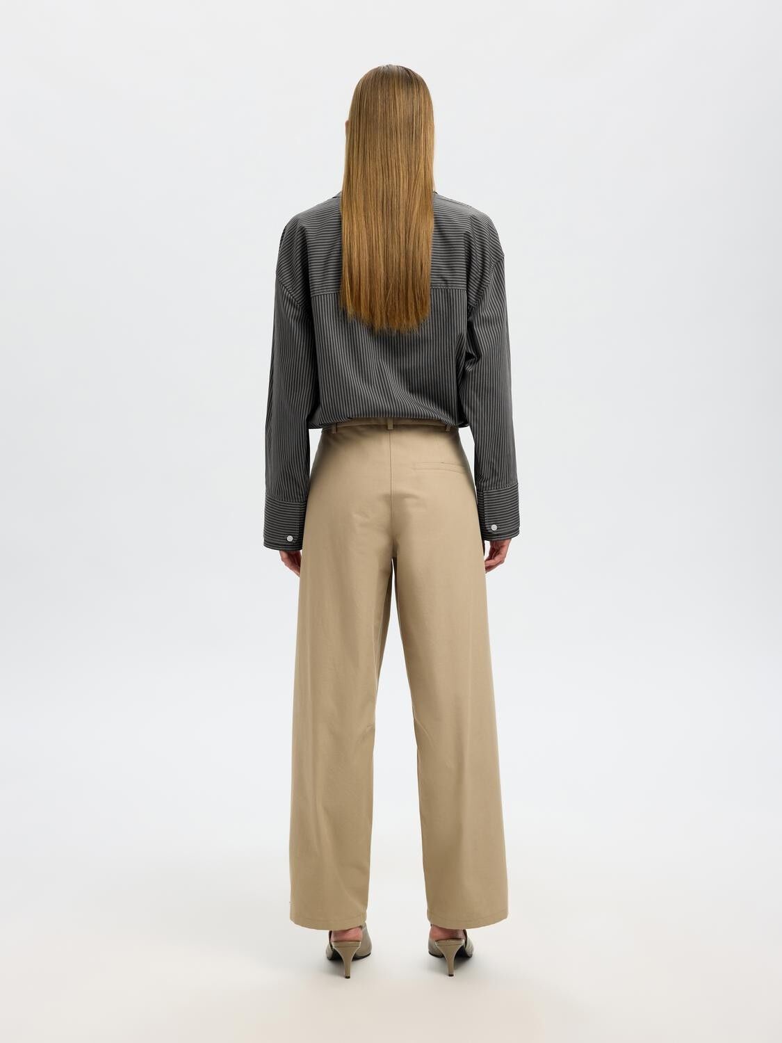 SLFDAN LS OVERSIZED SHIRT EX