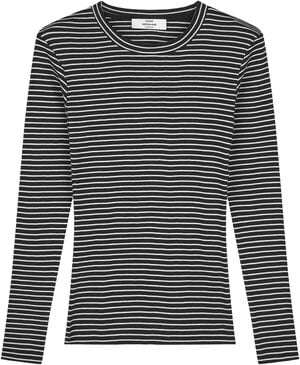 2x2 Cotton Stripe Tuba Tee LS