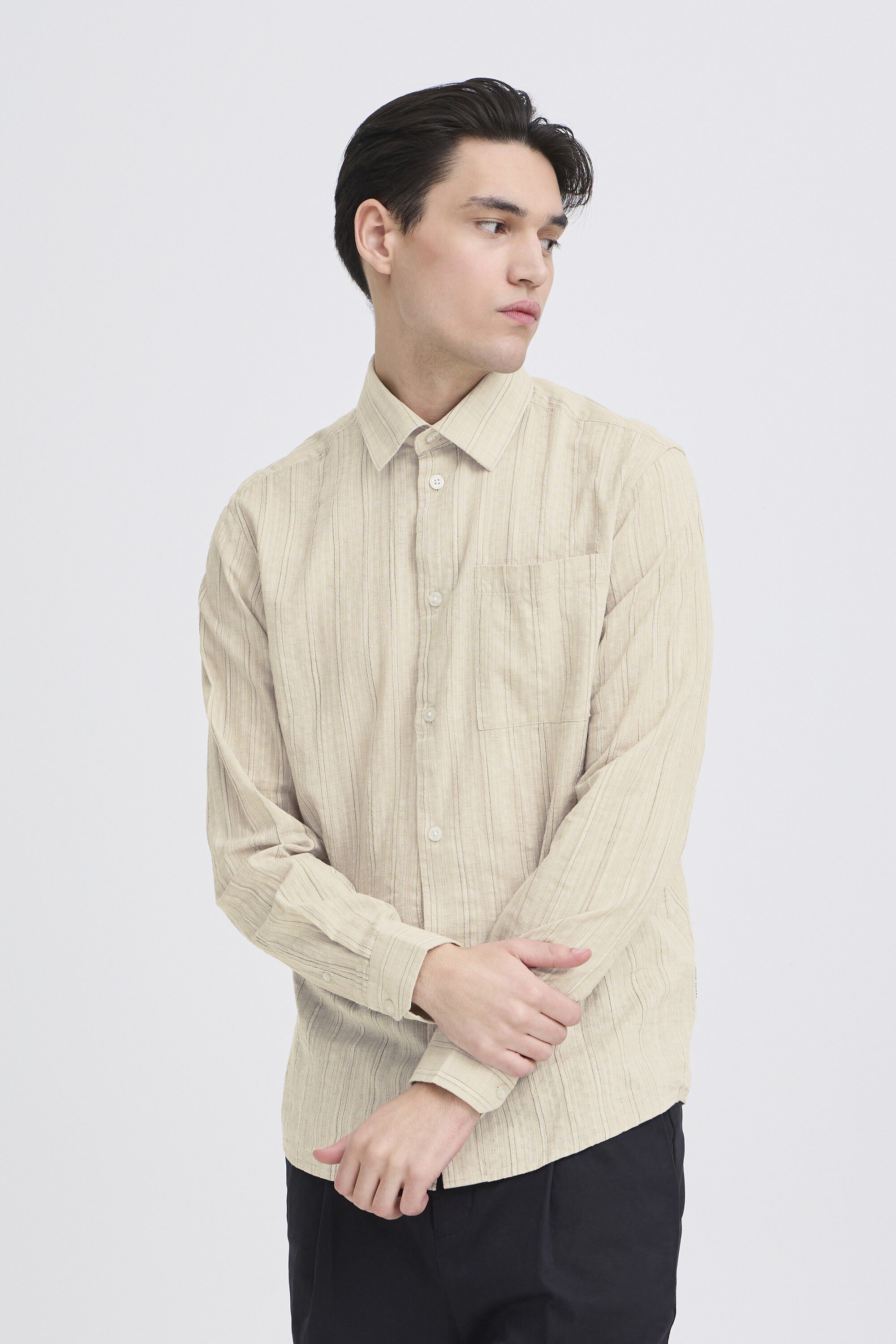 CFHEDMAN DOBBY STRIPED SHIRT