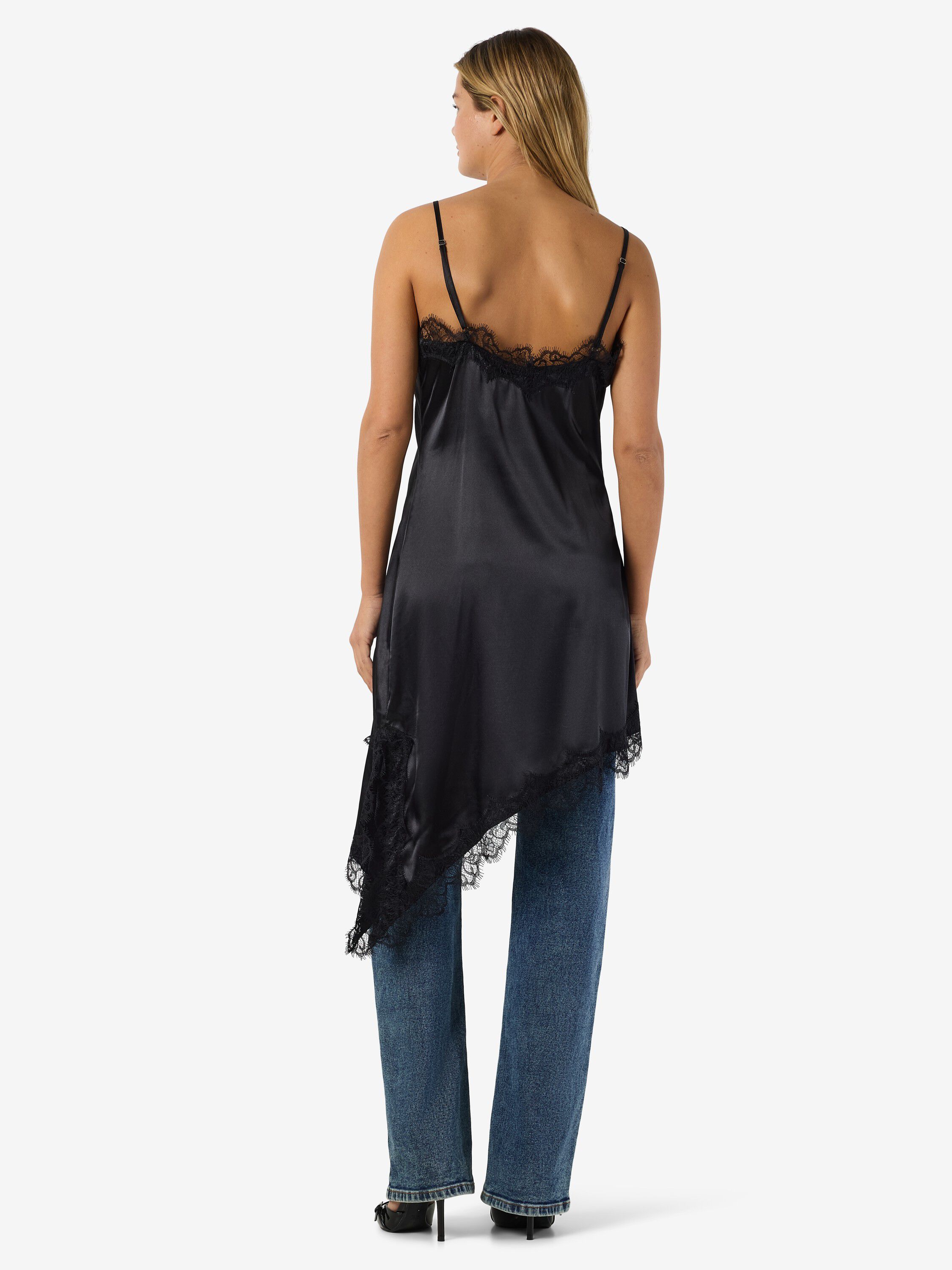 Nmsofie S/L satenglissekjole