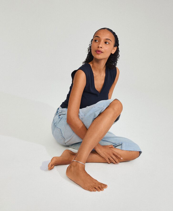 JELONA ankle chain silver-plated