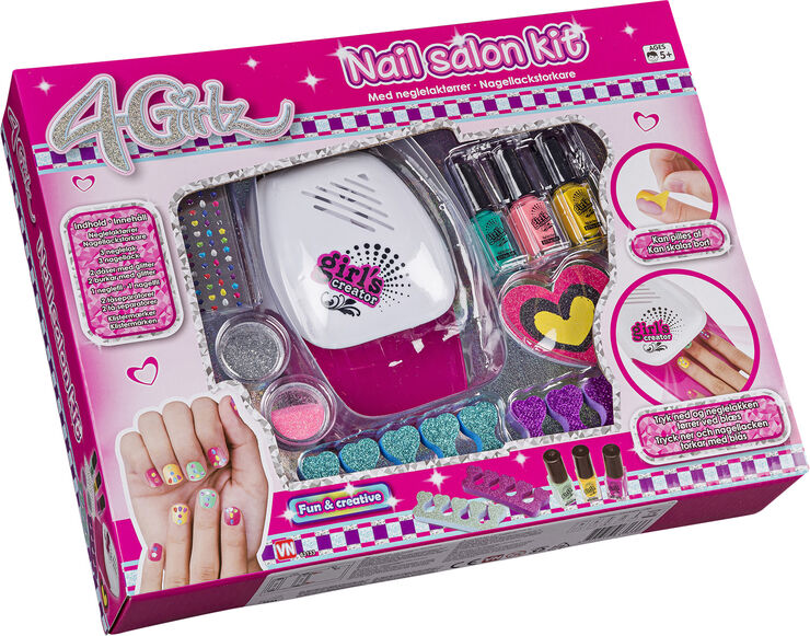 4-GIRLZ NEGLE SALON SÆT