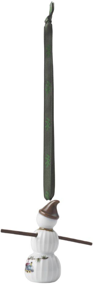 Hammersh&oslash;i Christmas Sn&oslash;gutt hengende H7 hvit m. deko