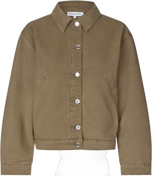 2453 Double Rinse Denim, Circular Yoke Jacket